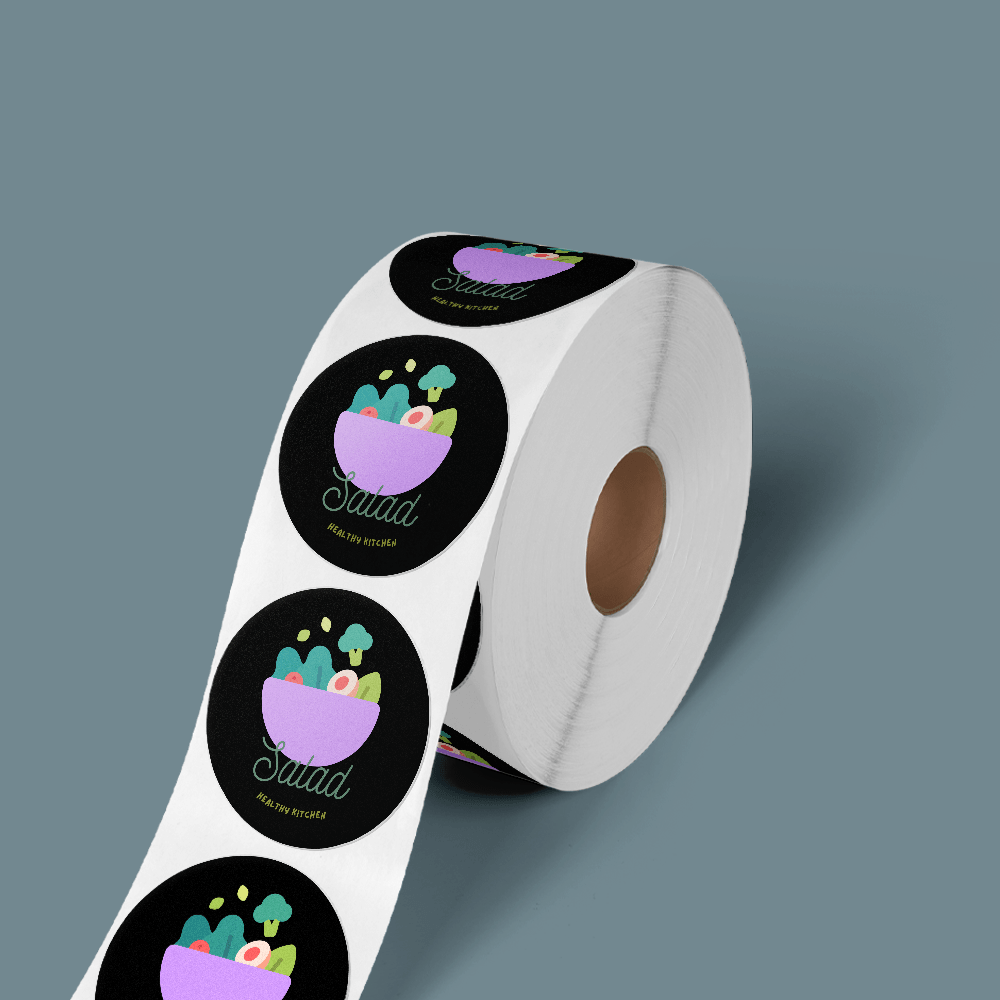 Labels on roll PDP 5 
