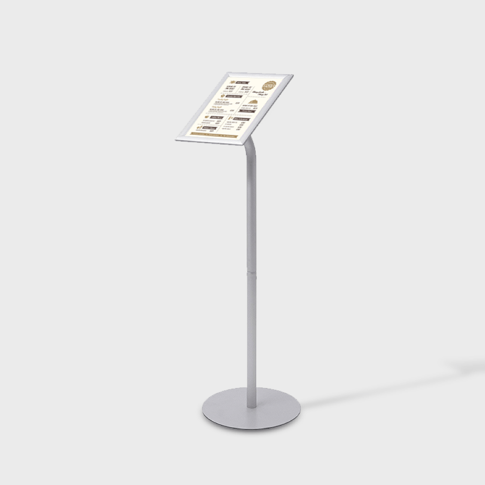 Menu stand design PDP