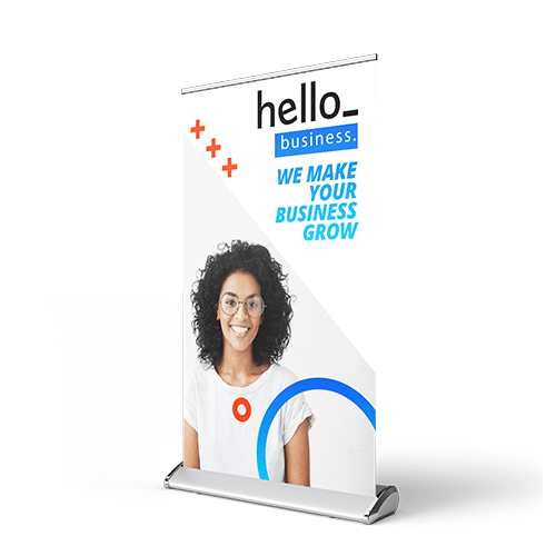 Mini RollUp Banners new product image transparent