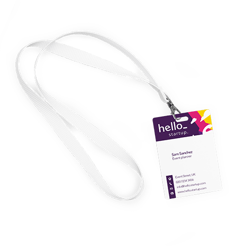 PVC Cards With Rectangular Punch Hole new product image transparent