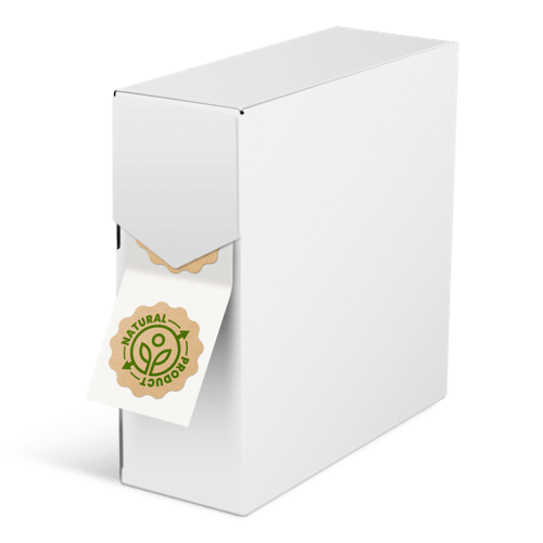 product image 500x500 labels on roll custom size eco